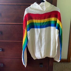 Rainbow sweater